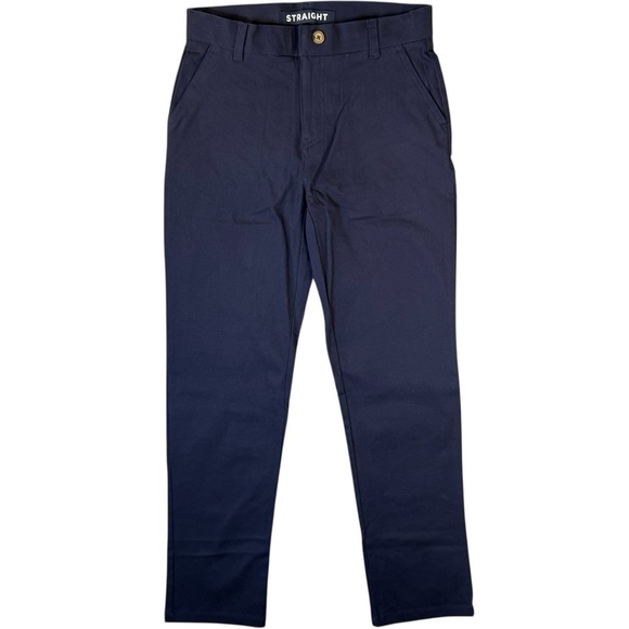 French Toast Blue Uniform Straight Pants Girls Size 14 - Picture 1 of 8